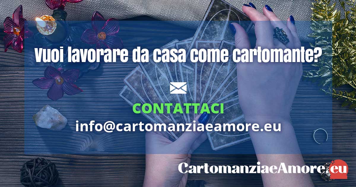 Lavora da casa come cartomante